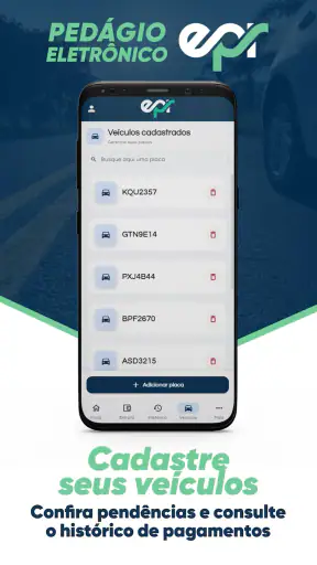 Pedágio Eletrônico EPR screenshot