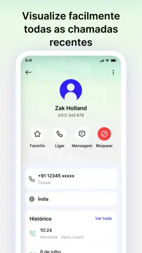 Peekora: ID de Chamada & Block screenshot