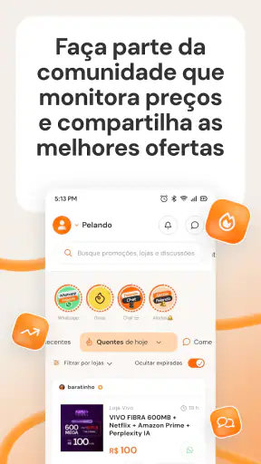 Pelando: ofertas e cupons screenshot