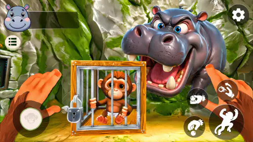 Pequeno Macaco: Bagunceiro do screenshot