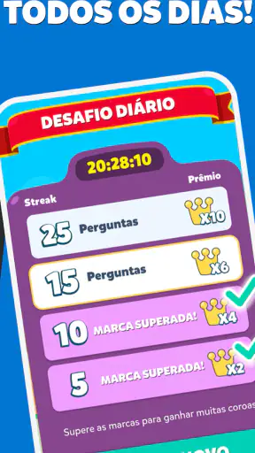 Perguntados Retro Quiz screenshot