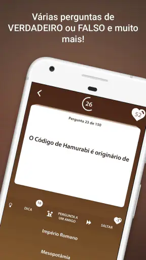 Perguntas de História do Mundo screenshot
