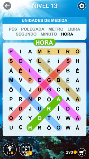 Pesquisa de palavras screenshot