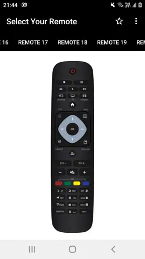 Philips TV Remote Controller screenshot