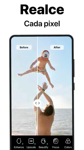 PhotoBoost Melhorador Fotos AI screenshot