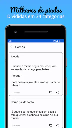 Piadas Engraçadas screenshot