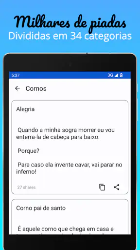 Piadas Engraçadas screenshot