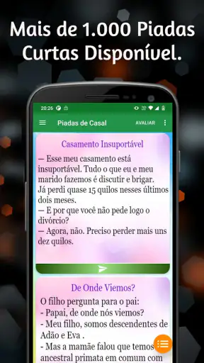 Piadas Engraçadas e Curtas screenshot
