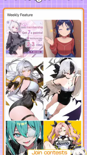 PixAI: Gerador Arte Anime IA screenshot