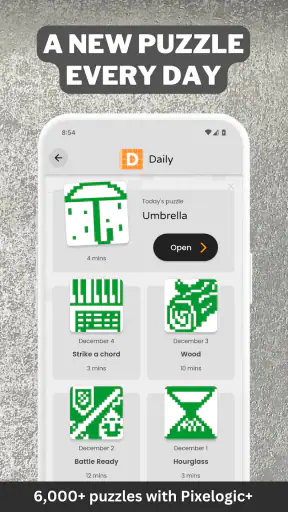 Pixelogic - Nonogramas Diários screenshot