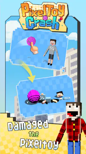 PixelToy Crash: Fast Launch screenshot