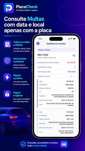 PlacaCheck - Consulta placa screenshot