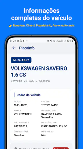 PlacaInfo: Consulta Placa screenshot