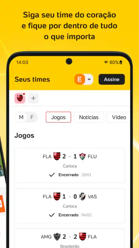 Placar UOL: Futebol e notícias screenshot