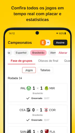 Placar UOL: Futebol e notícias screenshot