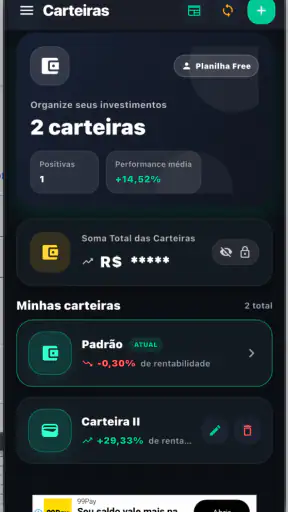 Planilha Invest screenshot