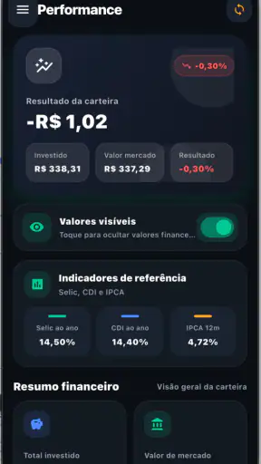 Planilha Invest screenshot