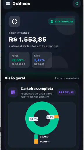 Planilha Invest screenshot