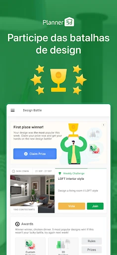 Planner 5D - projetos de casa screenshot