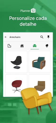 Planner 5D - projetos de casa screenshot
