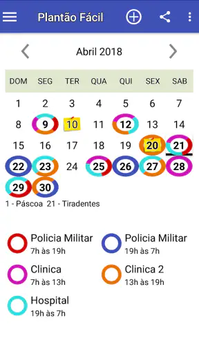 Plantão Fácil screenshot