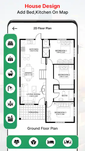Plantas de casas: casa ai dec screenshot