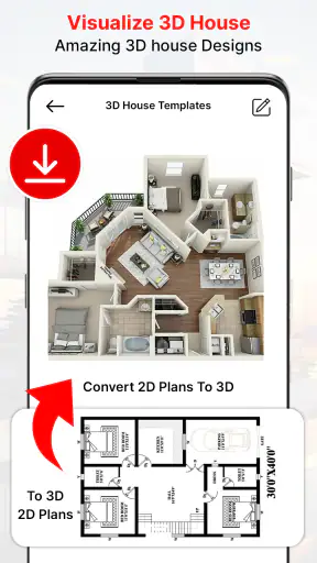 Plantas de casas: casa ai dec screenshot