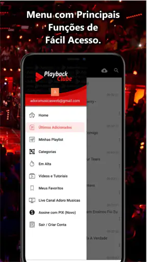 Playback Clube screenshot
