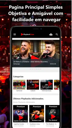 Playback Clube screenshot