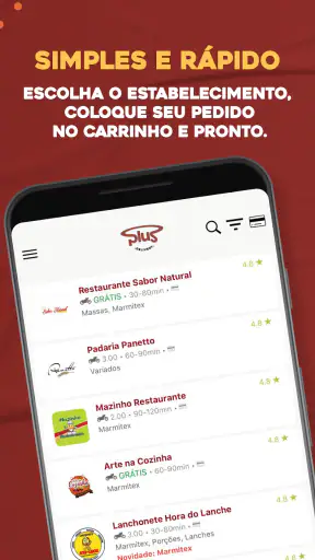 Plus Delivery screenshot