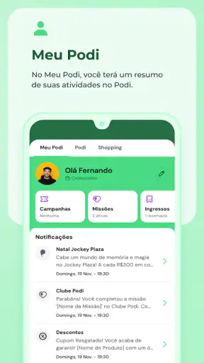 Podi screenshot