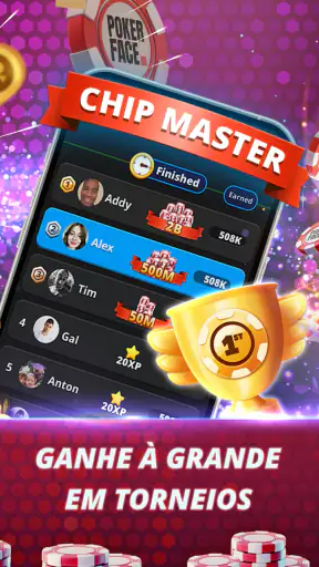 Poker Face: Texas Holdem Poker screenshot