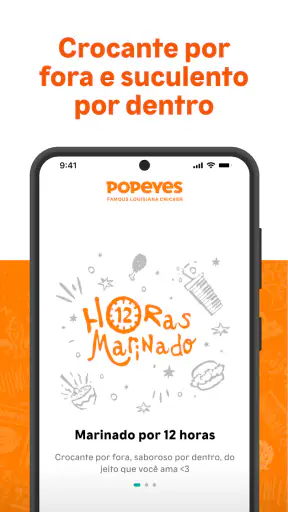 Popeyes Brasil screenshot