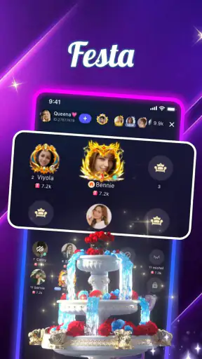 Poppo Live-Transmissão ao Vivo screenshot