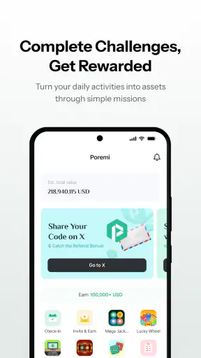Poremi - Get Paid Real Rewards screenshot