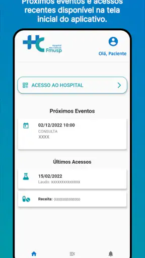 Portal do Paciente HC screenshot