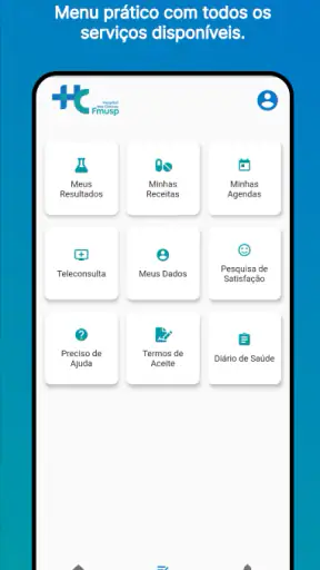 Portal do Paciente HC screenshot