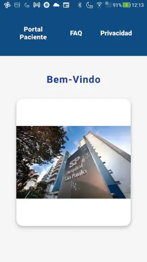 Portal do Paciente HSP screenshot
