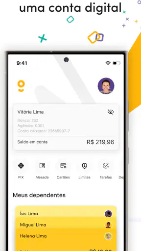 Powpay: Cartão,Mesada,Educação screenshot