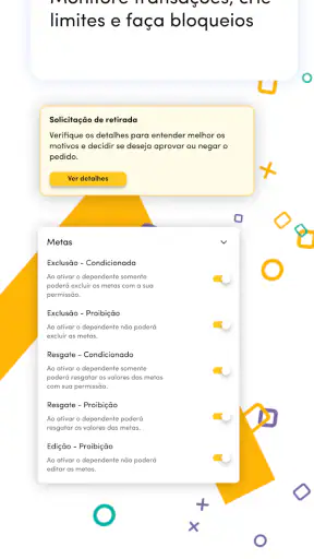 Powpay: Cartão,Mesada,Educação screenshot