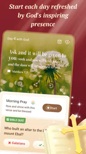Pray Bible - Daily Verse&Audio screenshot