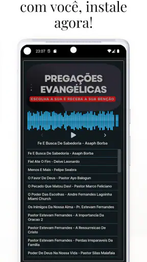 Pregações Evangélicas Gospel screenshot