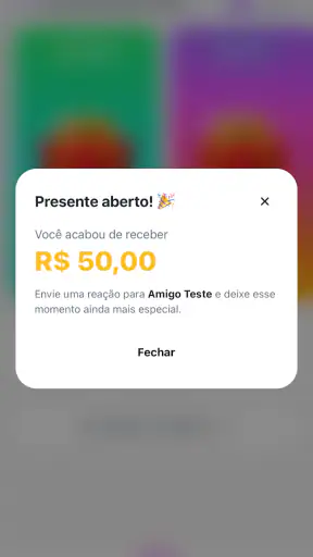 Presente PIX screenshot