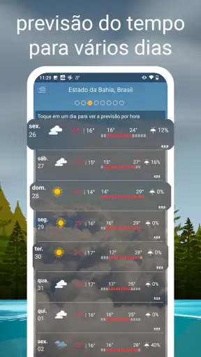 Previsão do Tempo screenshot