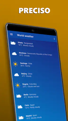 Previsão do Tempo - Brasil screenshot