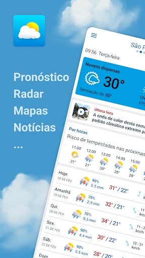Previsão do Tempo - Meteored screenshot