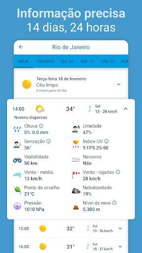 Previsão do Tempo - Meteored screenshot