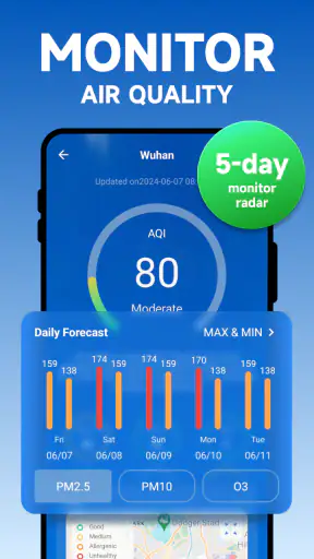 Previsão do tempo - Radar screenshot