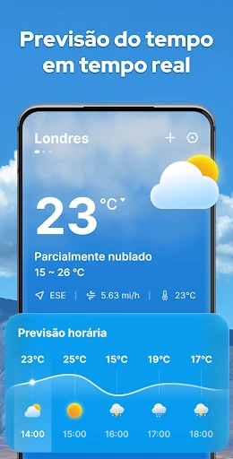 Previsão do tempo, Radar local screenshot