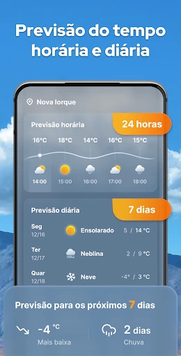 Previsão do tempo, Radar local screenshot
